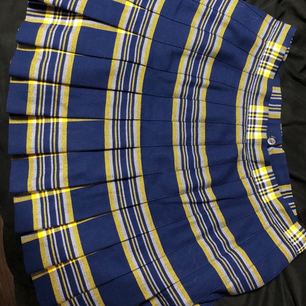 Uniform skirt preppy skirt !